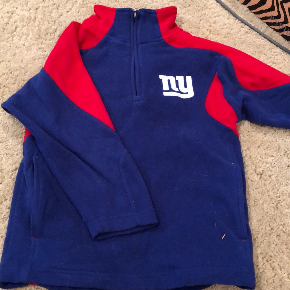 NY Giants Fleece Quarter zip